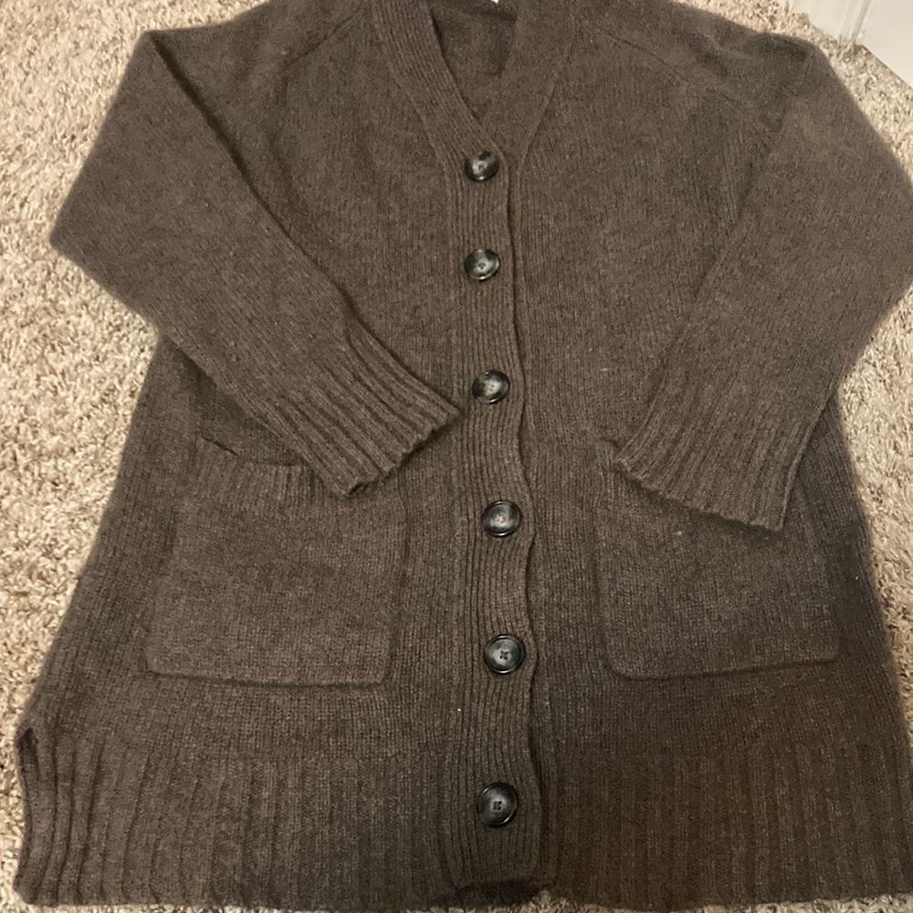 Sloomb cashmere cardigan size 0